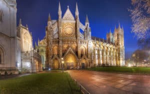 Westminster Abbey notte