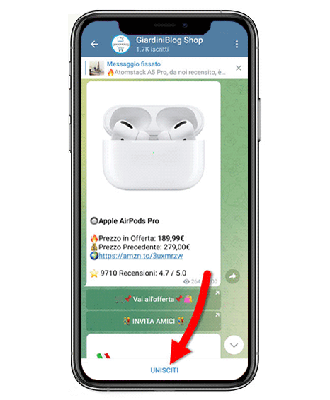 canale telegram offerte amazon