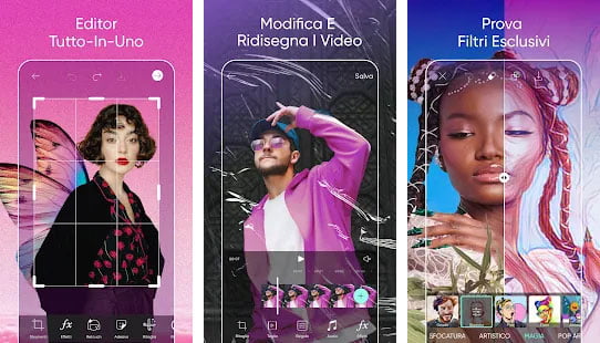 Picsart app per modificare foto 