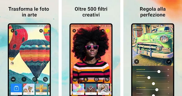 Prisma Photo Editor migliori app per modificare foto 